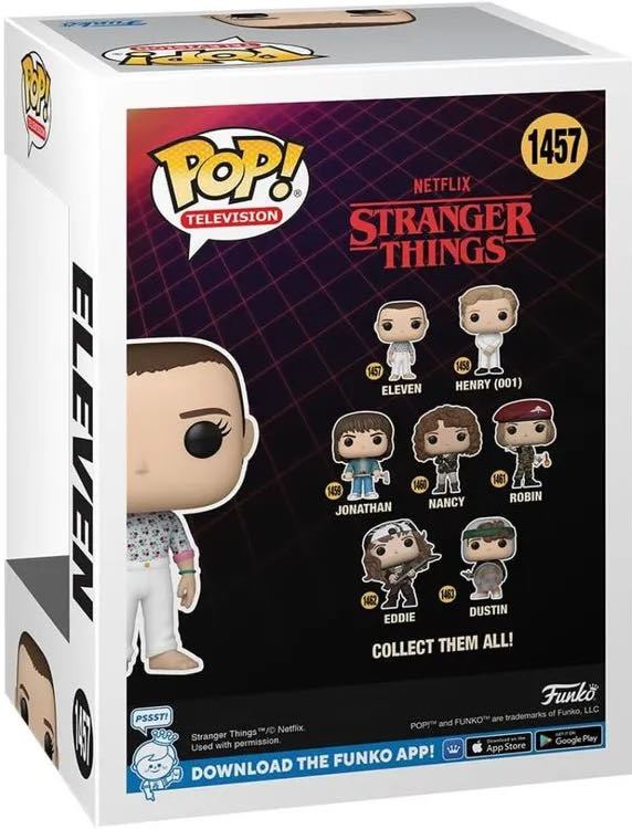 Eleven (Chase) - Stranger Things vinyl figure collectible [Barcode 889698721356] - Main Image 2