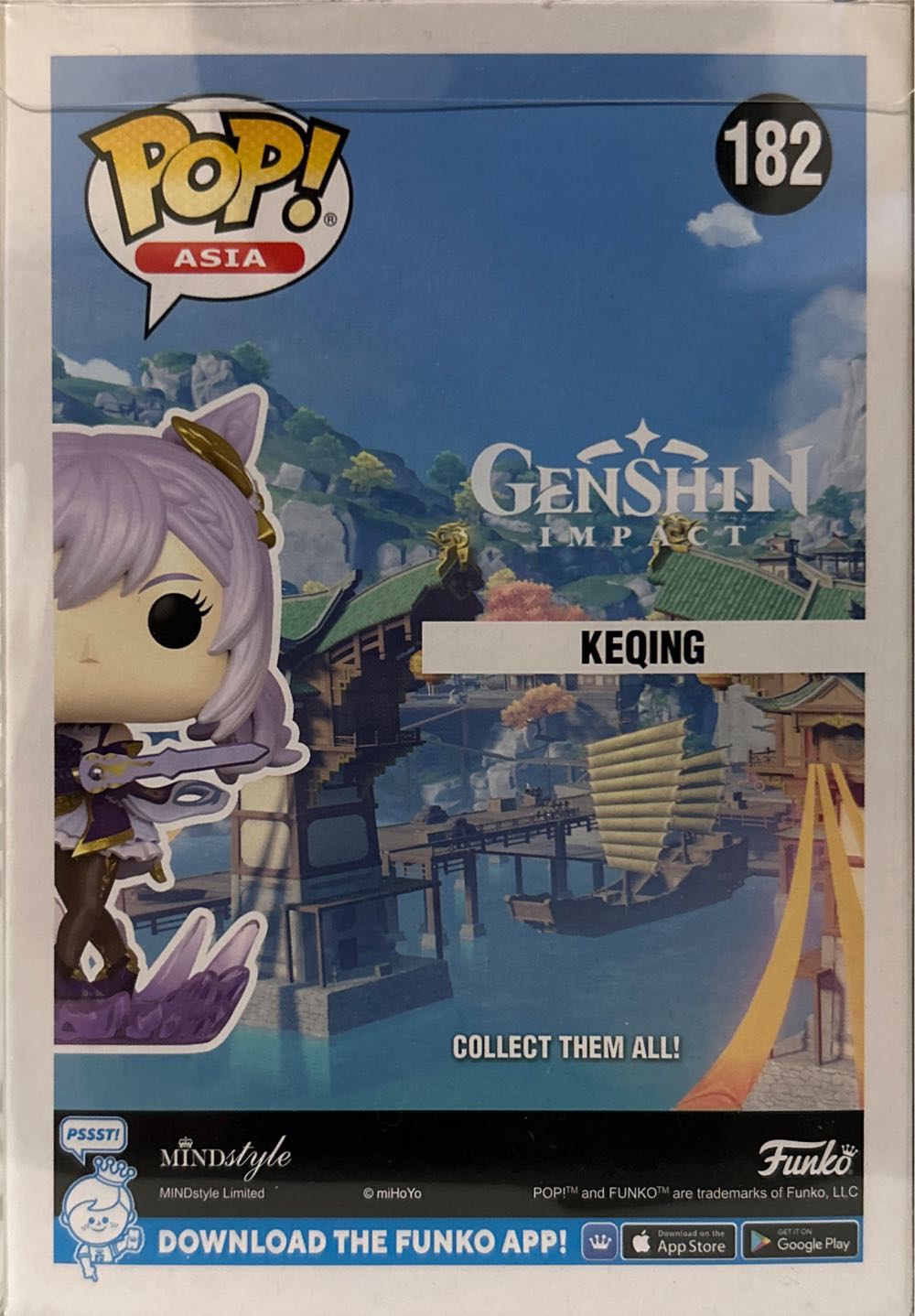 Keqing  vinyl figure collectible [Barcode 889698808972] - Main Image 2