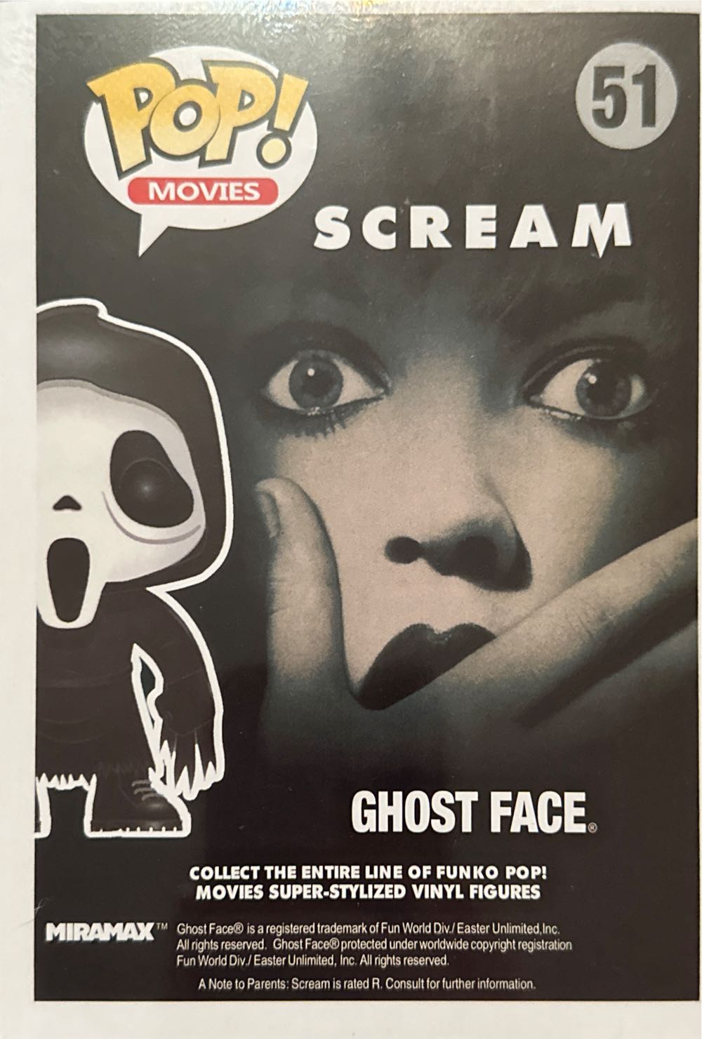 Ghost Face (Skeet Ulrich Signed )  vinyl figure collectible [Barcode 830395033600] - Main Image 2