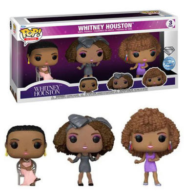 Whitney Houston 3-Pack  vinyl figure collectible [Barcode 889698689595] - Main Image 2