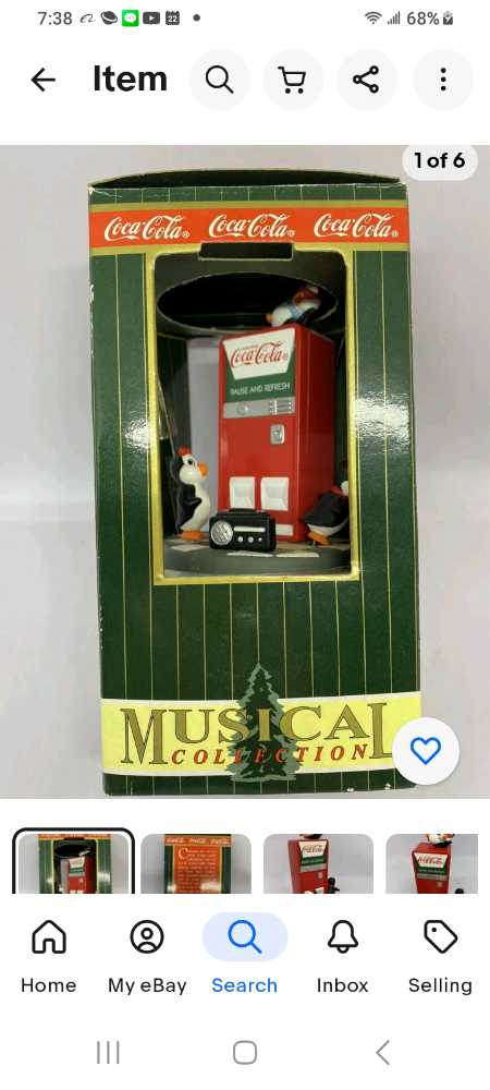 Coca-Cola Musical Collection Penguins 🐧 And Coke Machine 1997 - Coca-Cola vinyl figure collectible - Main Image 2