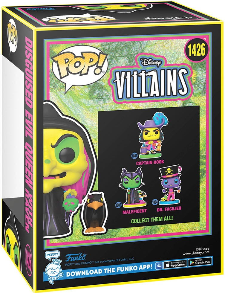 Disguised Evil Queen With Raven 18€ - Disney Villains vinyl figure collectible [Barcode 889698767194] - Main Image 2