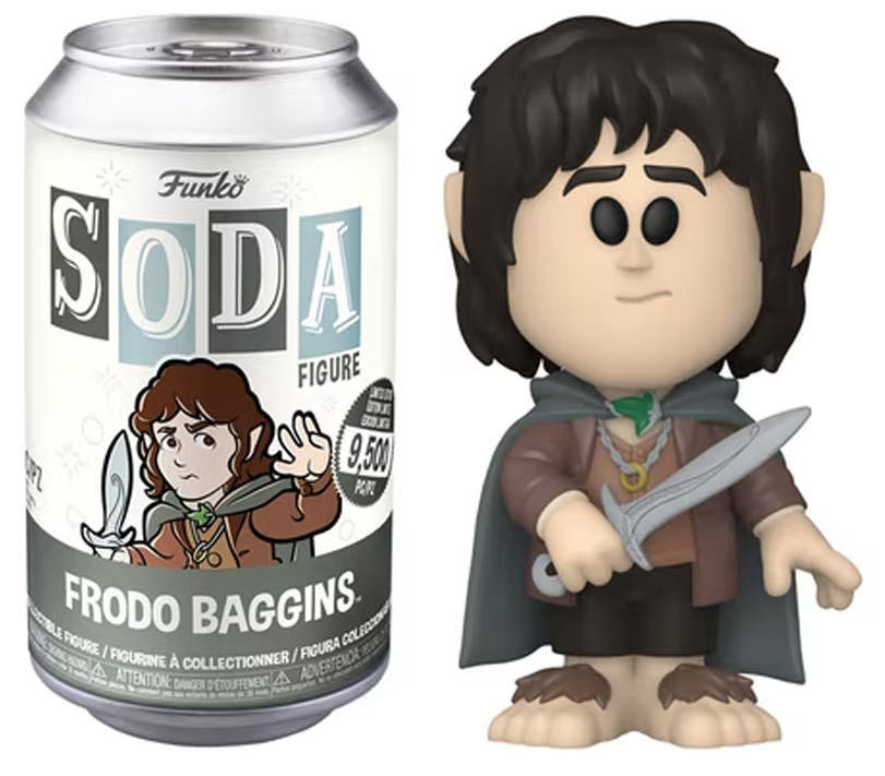 Funko Soda Frodo  vinyl figure collectible [Barcode 889698641371] - Main Image 2