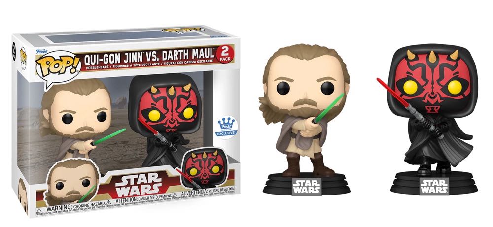 Star Wars: Qui-Gon Jinn Vs. Darth Maul - Star Wars vinyl figure collectible [Barcode 889698776011] - Main Image 2