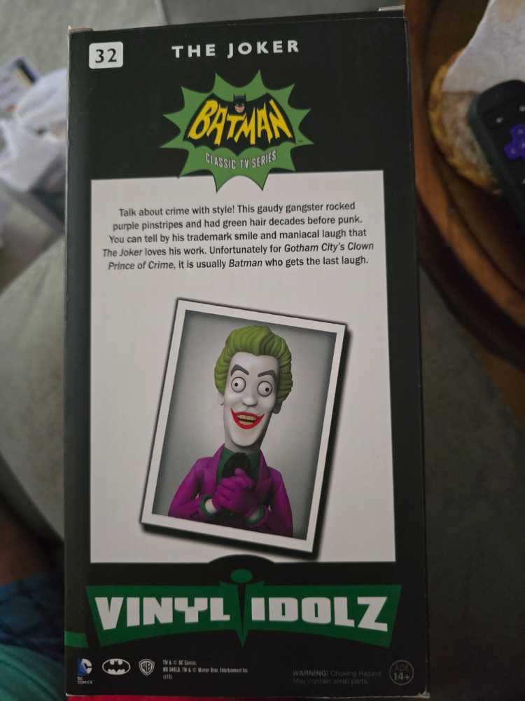 Funko Vinyl Idolz: The Joker - Batman vinyl figure collectible [Barcode 849803060206] - Main Image 2