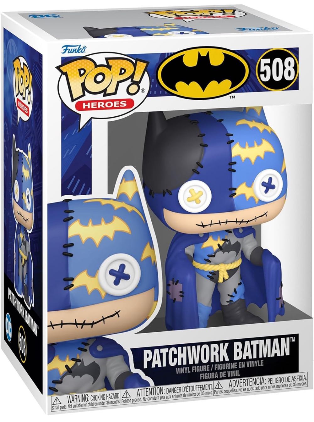 Patchwork Batman  vinyl figure collectible - Main Image 2