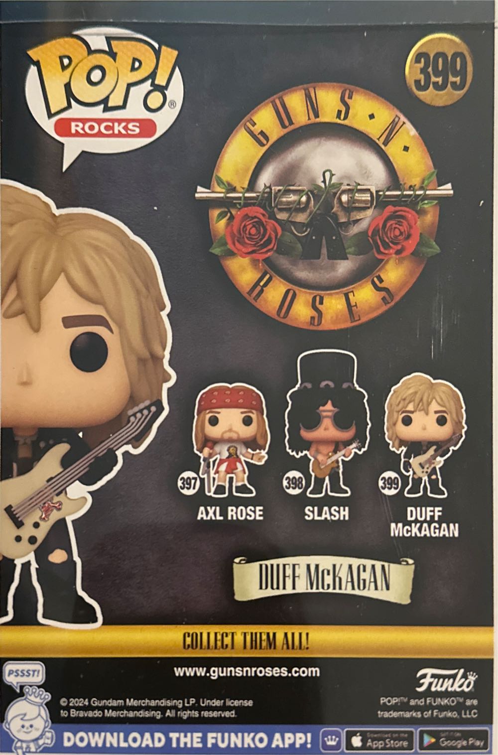 Duff McKagan - Guns N Roses vinyl figure collectible - Main Image 2