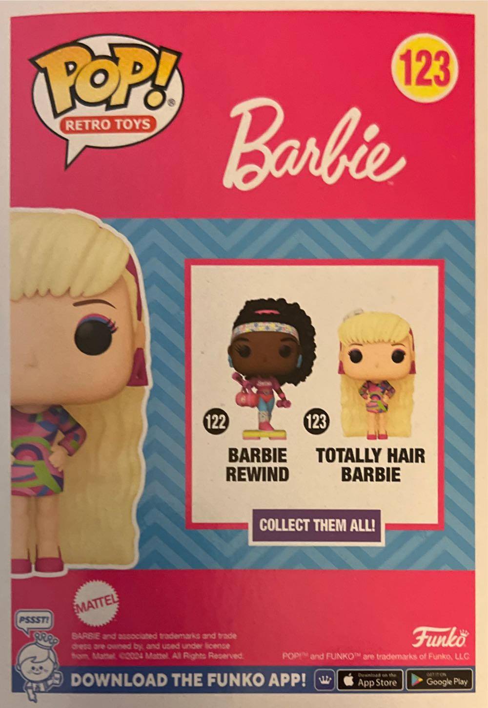 Totally Hair Barbie - Barbie vinyl figure collectible [Barcode 889698674546] - Main Image 2
