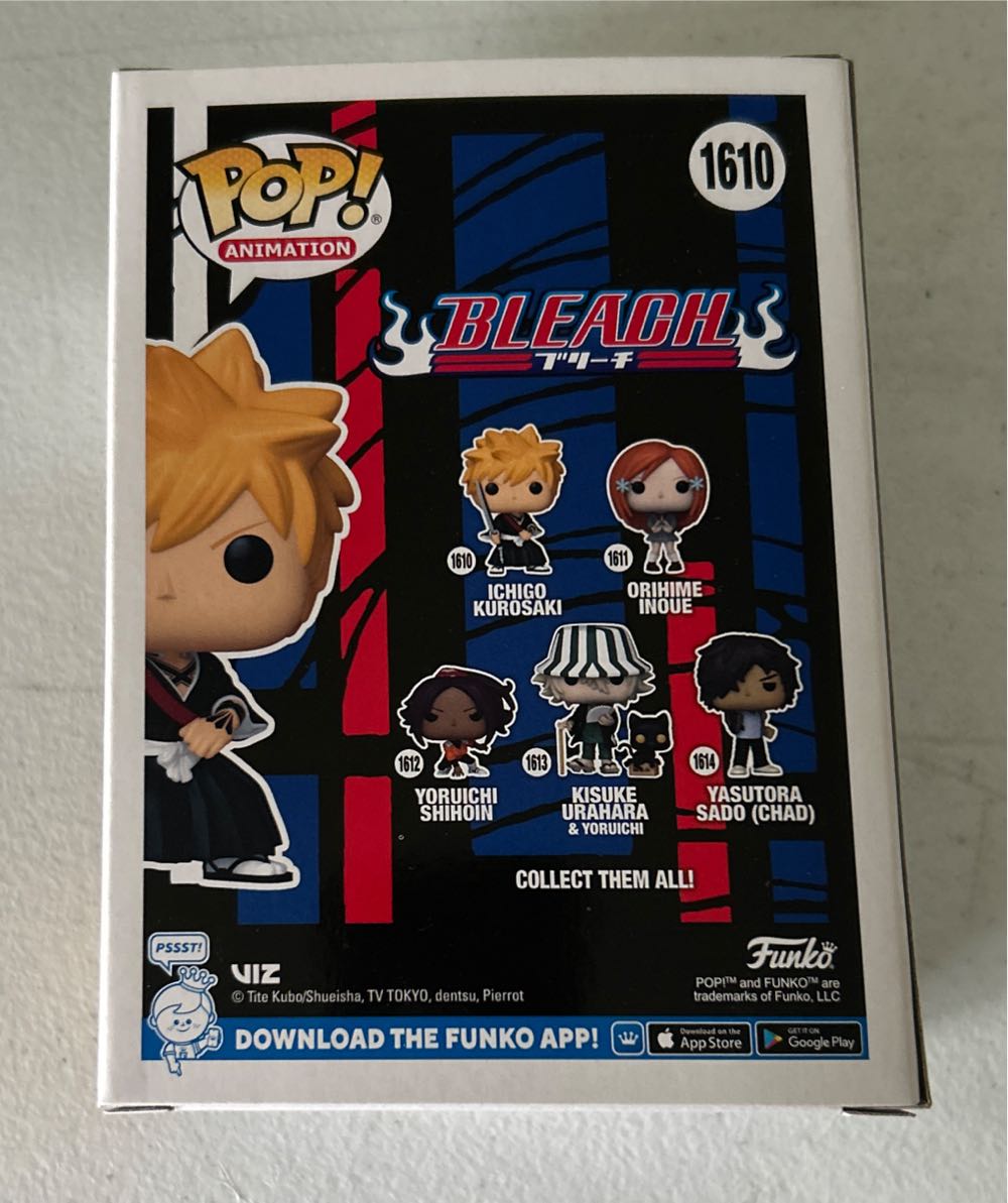 Bleach: Ichigo Kurosaki, #1610 - Bleach vinyl figure collectible [Barcode 889698755085] - Main Image 3