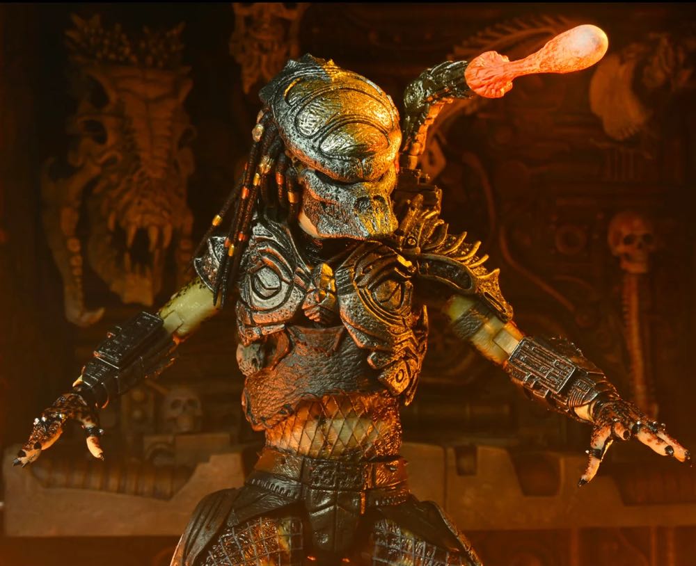 Predator 2 #Ultimate Boar Predator 7” NECA  vinyl figure collectible [Barcode 634482514276] - Main Image 2