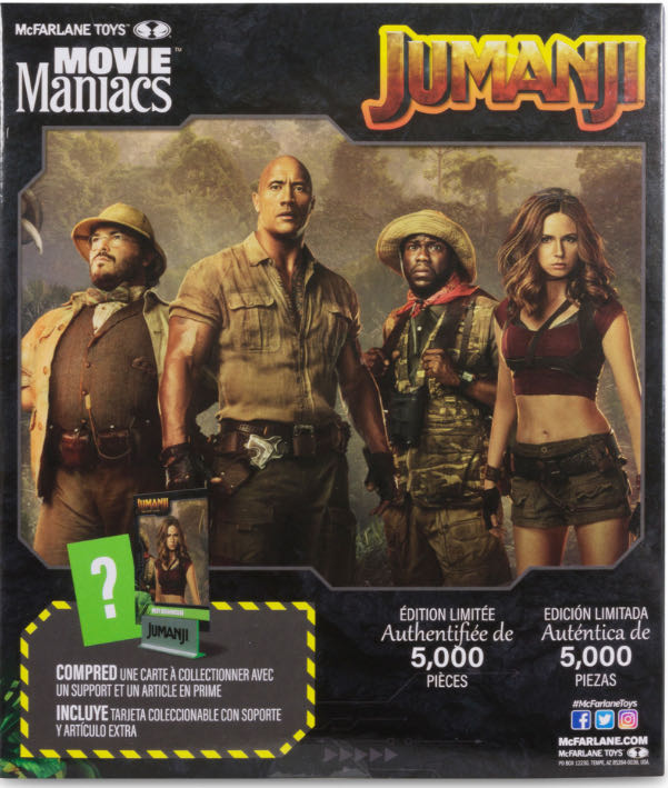 McFarlane Toys Movie Maniacs Jumanji Ruby Roundhouse Limited Edition - Jumanji vinyl figure collectible [Barcode 787926140224] - Main Image 4