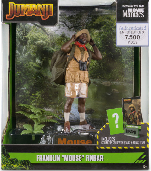 Mcfarlane Toys Movie Maniacs Jumanji Franklin “Mouse” Finbar - Jumanji vinyl figure collectible [Barcode 787926140248] - Main Image 3