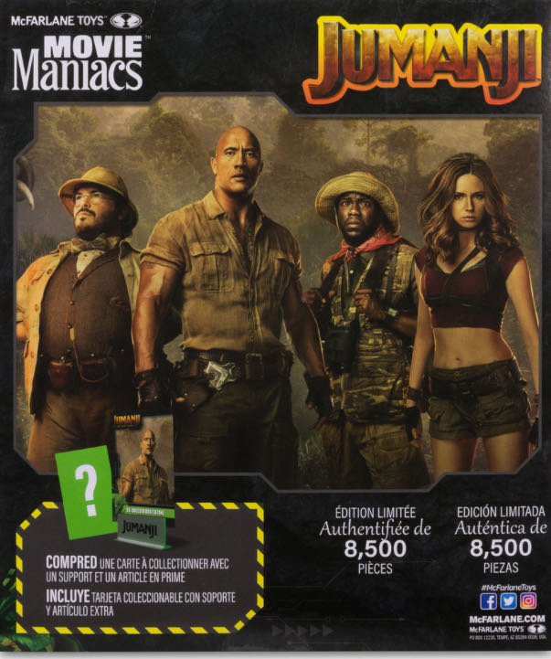 McFarlane Toys Movie Maniacs Jumanji Dr. Smolder Bravestone - A Bug’s Life vinyl figure collectible [Barcode 787926140217] - Main Image 4