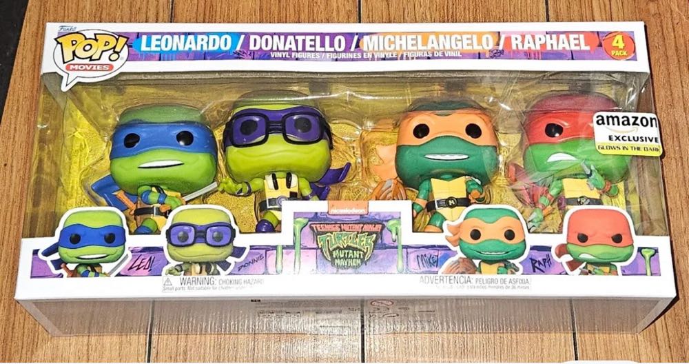 Leonardo/Donatello/Michelangelo/Raphael - Teenage Mutant Ninja Turtles vinyl figure collectible - Main Image 2