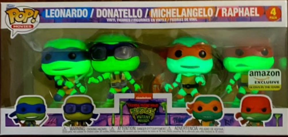 Leonardo/Donatello/Michelangelo/Raphael - Teenage Mutant Ninja Turtles vinyl figure collectible - Main Image 4