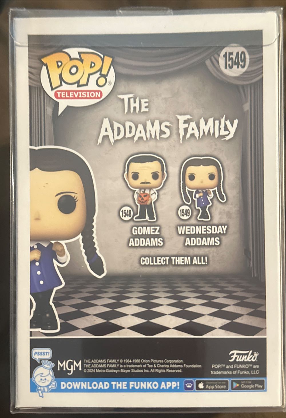 The Addams Family: Wednesday Addams  vinyl figure collectible - Main Image 2
