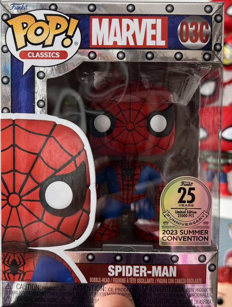 Spider-Man 25th Anniversary - Spider-Man vinyl figure collectible - Main Image 4