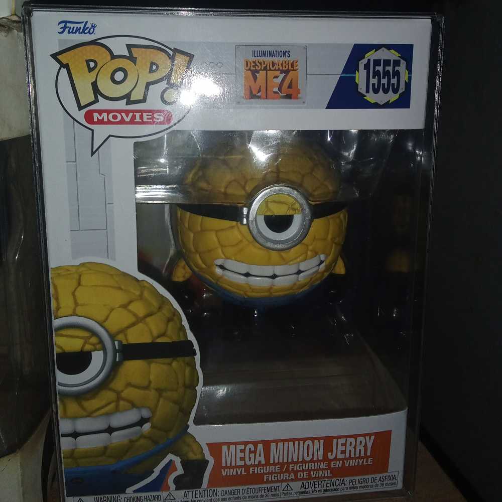 Mega Minion Jerry - 1555 Funko Pop Movies - Despicable Me vinyl figure collectible [Barcode 889698760515] - Main Image 2