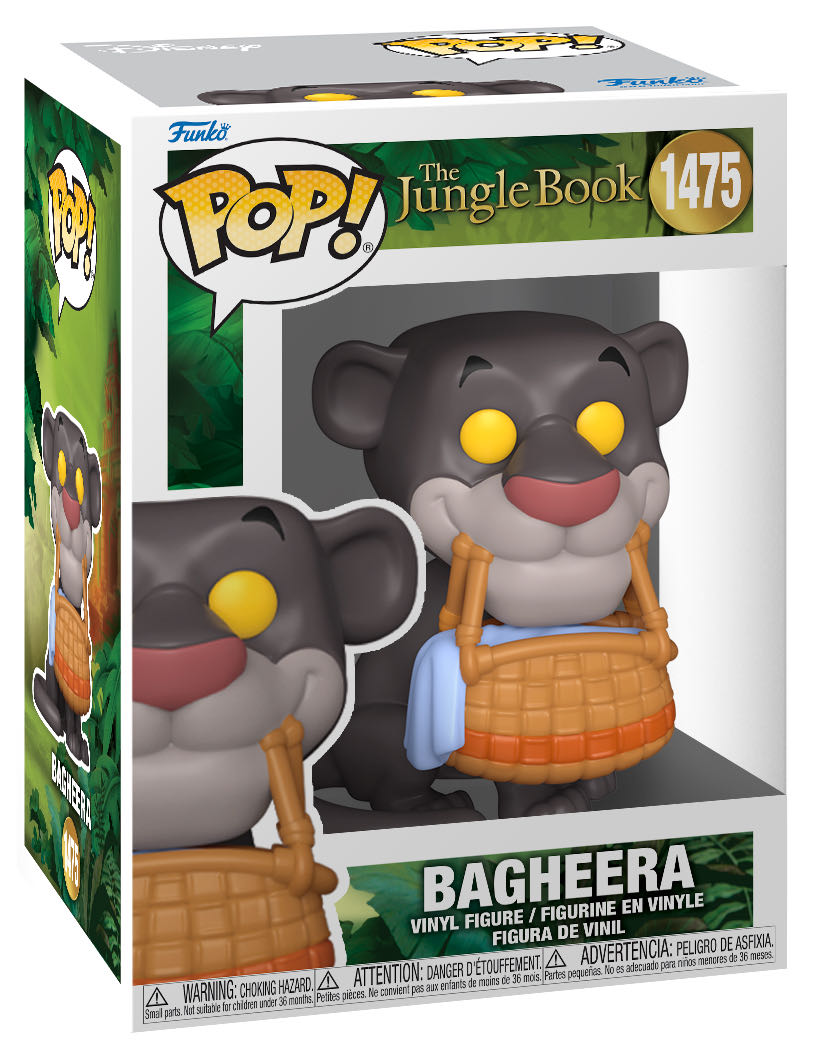 Bagherra - The Jungle Book vinyl figure collectible [Barcode 889698807869] - Main Image 2