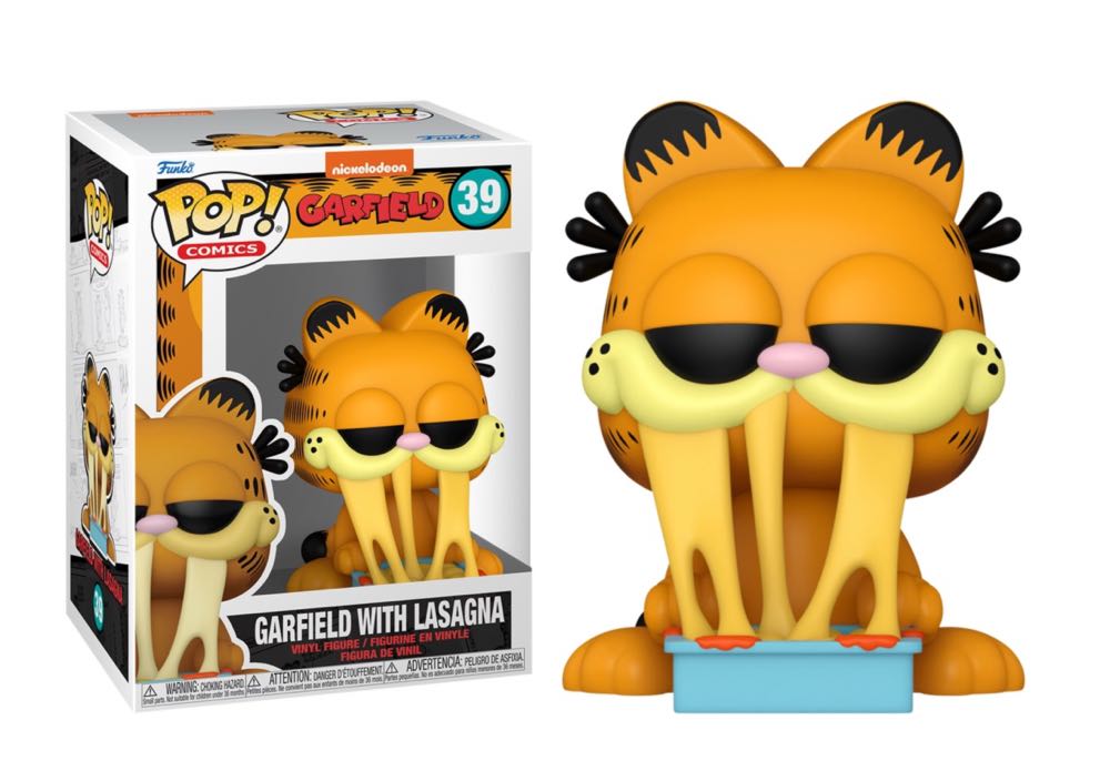 Garfield with Lasagna - Garfield vinyl figure collectible [Barcode 889698801614] - Main Image 3
