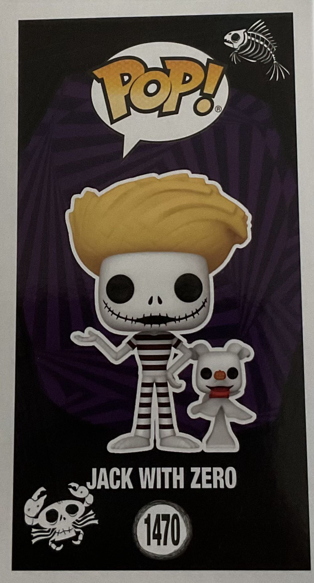 The Nightmare Before Christmas - Jack With Zero - The Nightmare Before Christmas vinyl figure collectible [Barcode 889698805988] - Main Image 2