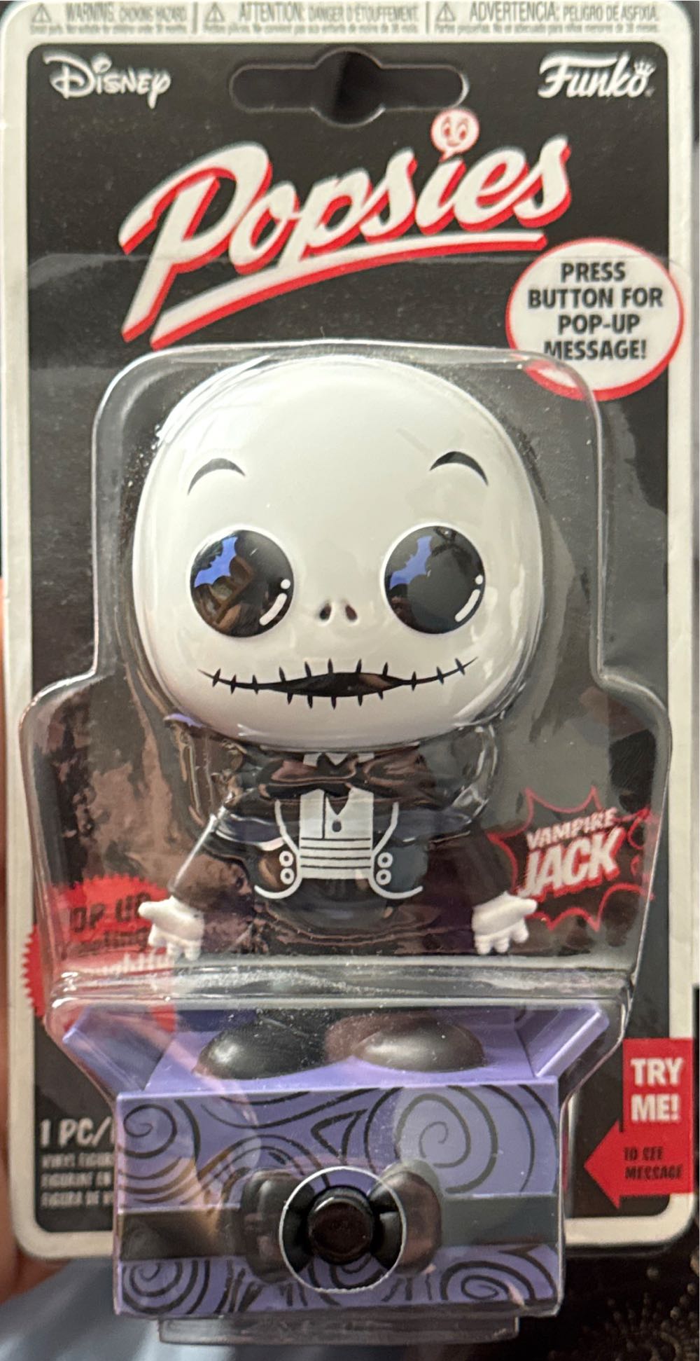 Jack Skellington  - The Nightmare Before Christmas vinyl figure collectible [Barcode 889698602006] - Main Image 2