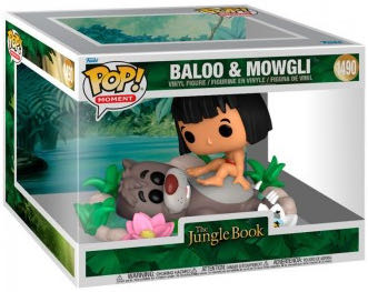 Baloo & Mowgli - The Jungle Book vinyl figure collectible [Barcode 889698807890] - Main Image 2