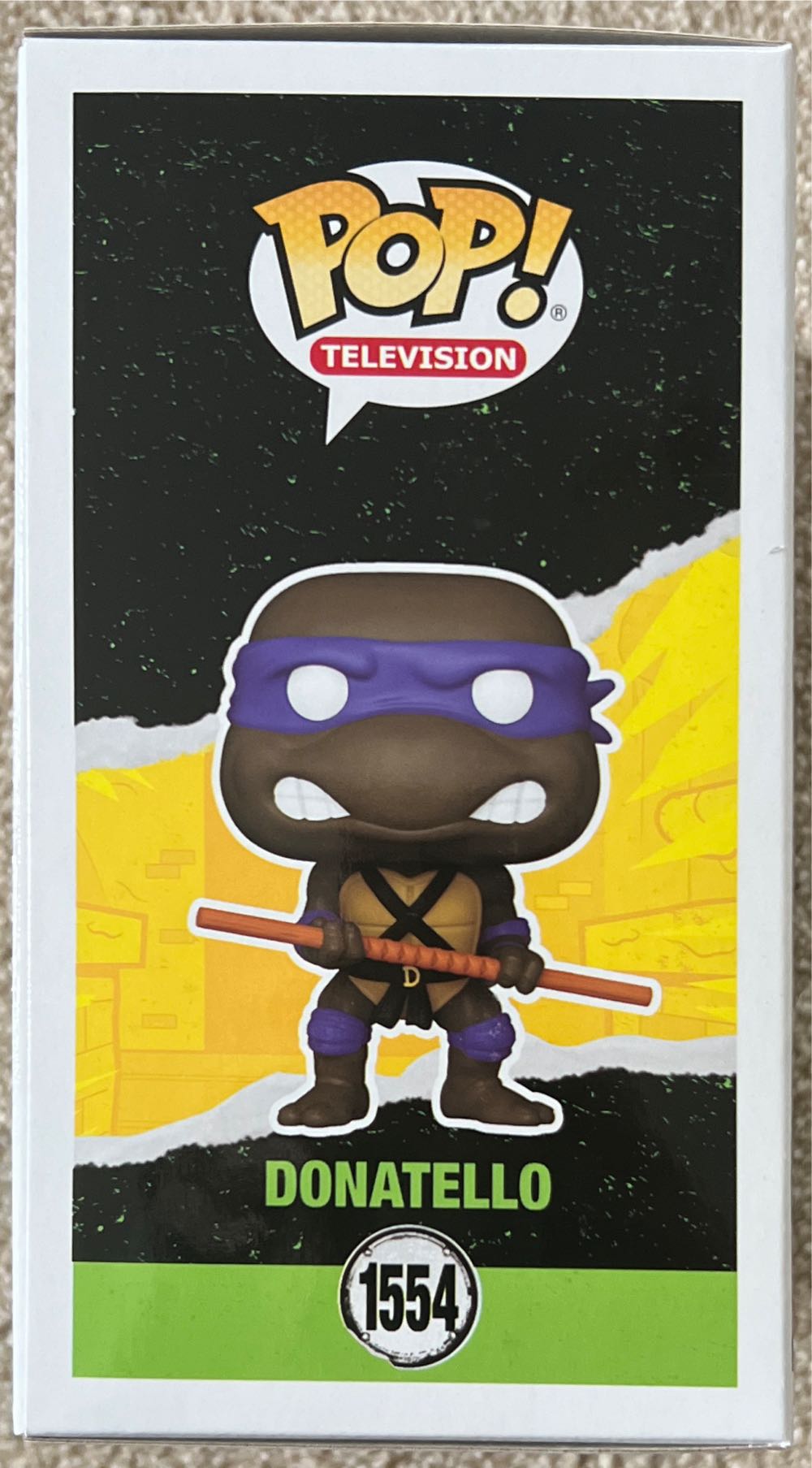 TMNT: Donatello, #1554 - Teenage Mutant Ninja Turtles vinyl figure collectible [Barcode 889698780490] - Main Image 2