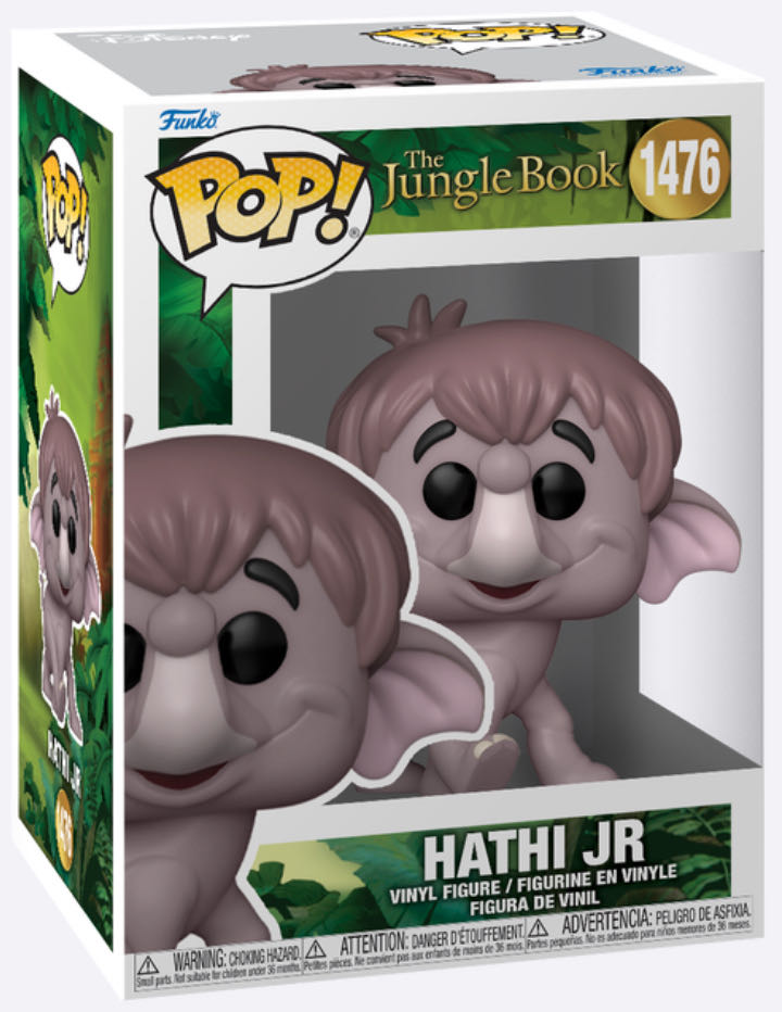 Hathi Jr - The Jungle Book vinyl figure collectible [Barcode 889698807883] - Main Image 2