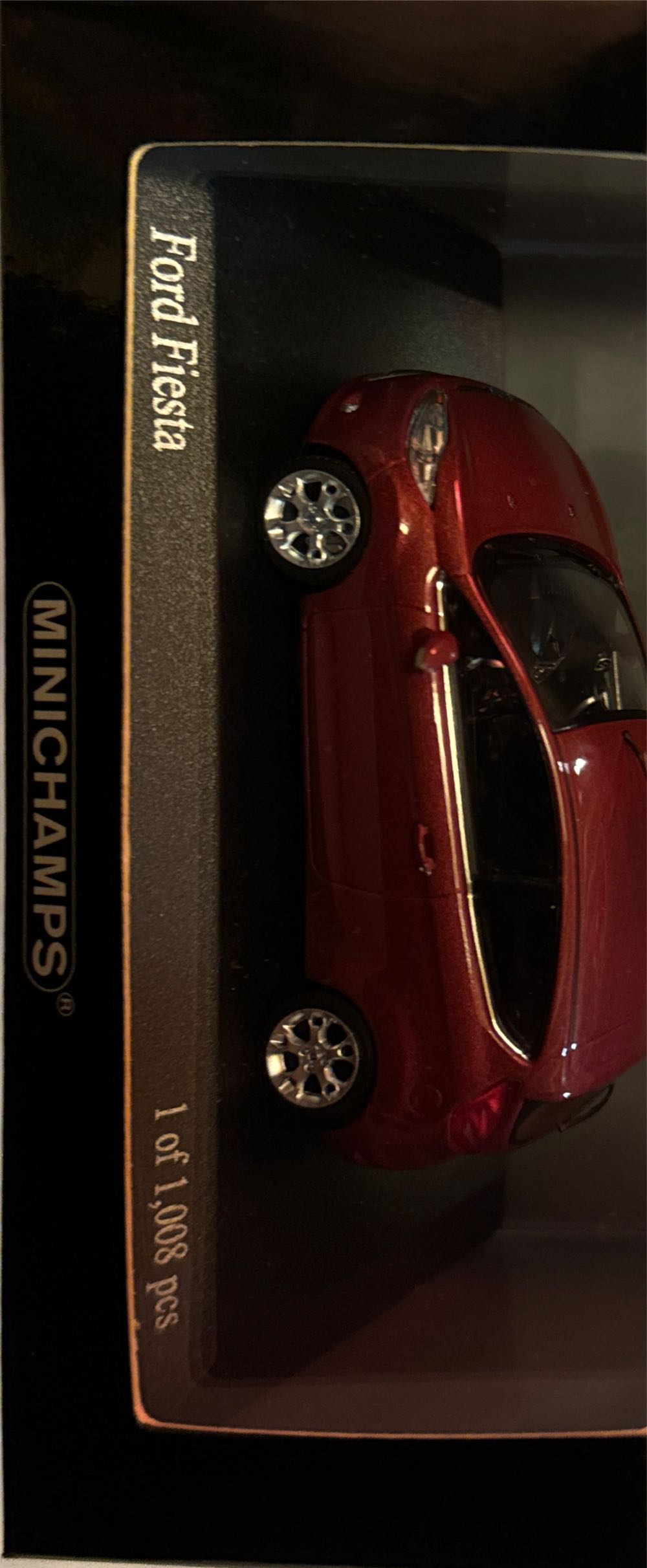 1:43 Ford Fiesta Purple Metallic L.e. 1008 Pcs. 400088001 Minichamps Mk7 3 Deurs フォード フィエスタ  vinyl figure collectible [Barcode 4012138097346] - Main Image 2