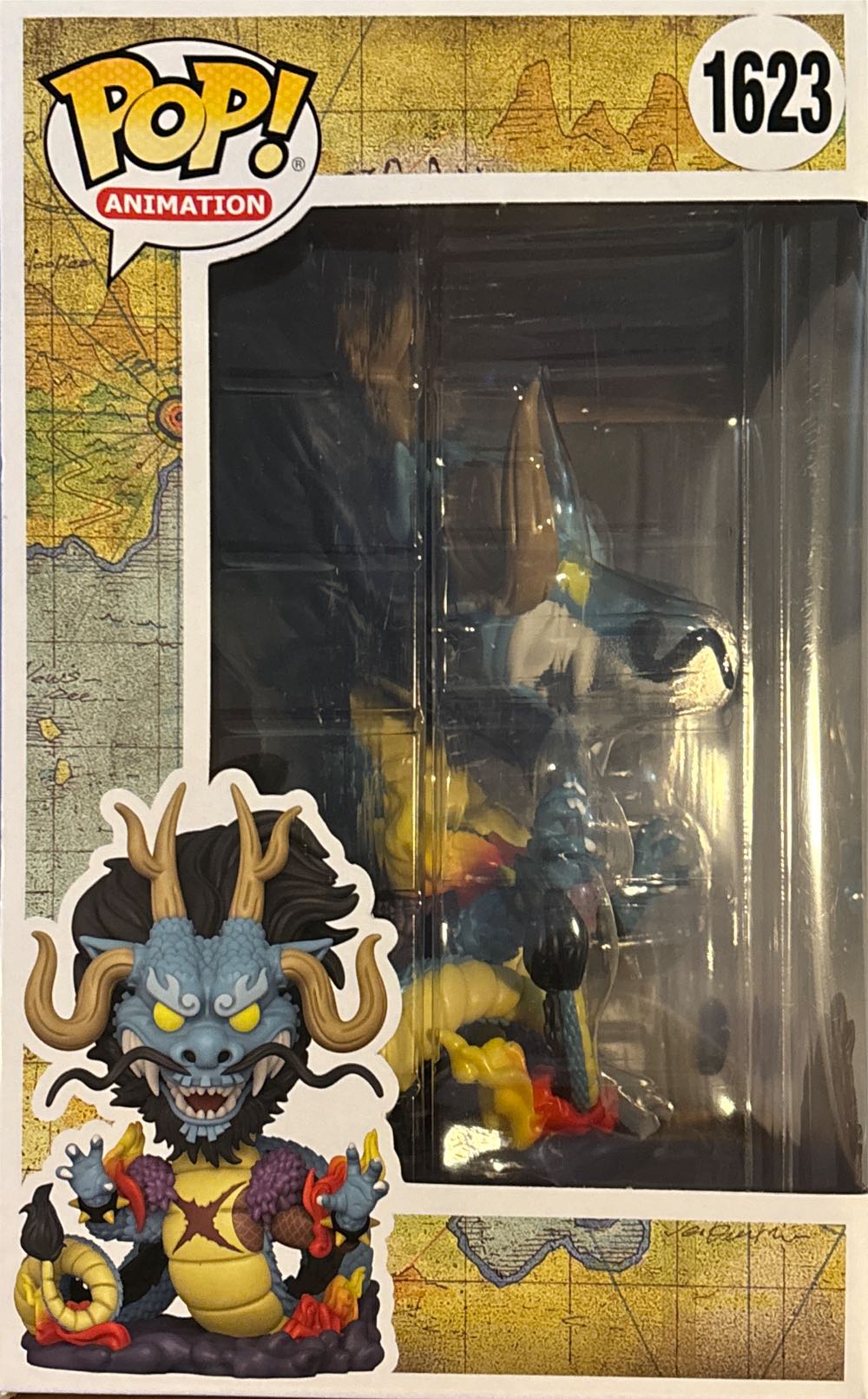 Kaido Dragon Form - One Piece vinyl figure collectible [Barcode 889698664226] - Main Image 2