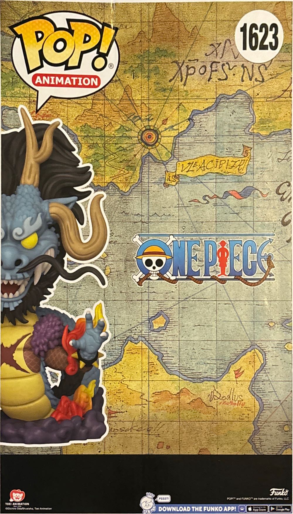 Kaido Dragon Form - One Piece vinyl figure collectible [Barcode 889698664226] - Main Image 3