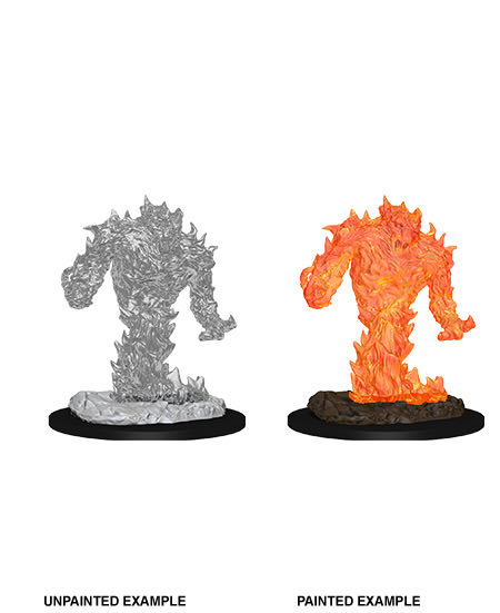 Nolzur’s Marvelous Miniatures: Fire Elemental - Dungeons & Dragons vinyl figure collectible [Barcode 634482902066] - Main Image 3