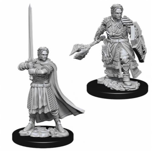 Nolzur’s Marvelous Miniatures Human Male Cleric - Dungeons & Dragons vinyl figure collectible [Barcode 634482736722] - Main Image 2