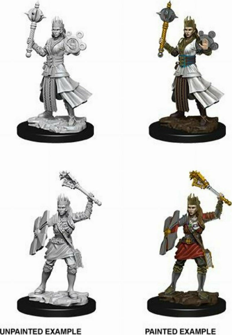Nolzur’s Marvelous Miniatures: Female Human Cleric - Dungeons & Dragons vinyl figure collectible [Barcode 634482736715] - Main Image 2