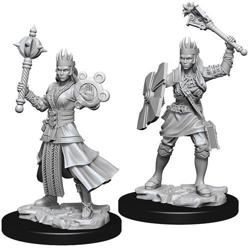 Nolzur’s Marvelous Miniatures: Female Human Cleric - Dungeons & Dragons vinyl figure collectible [Barcode 634482736715] - Main Image 3