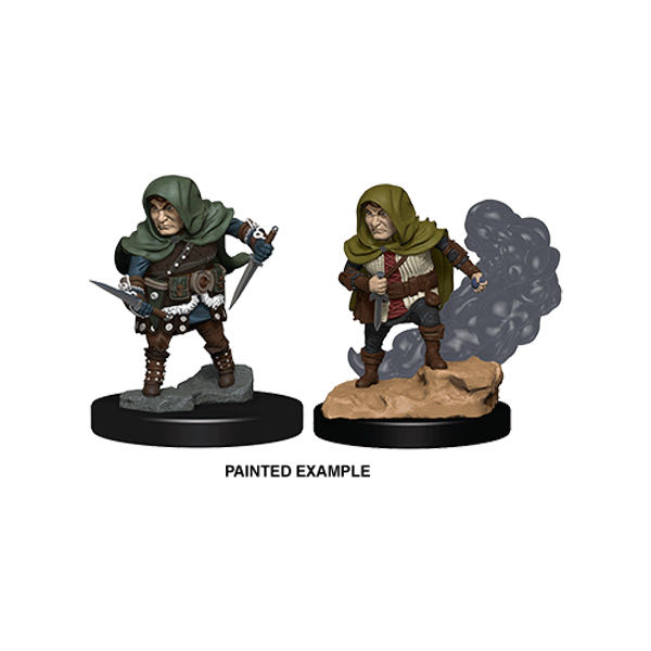 Nolzur’s Marvelous Miniatures: Halfling Male Rogue - Dungeons & Dragons vinyl figure collectible [Barcode 634482726266] - Main Image 2