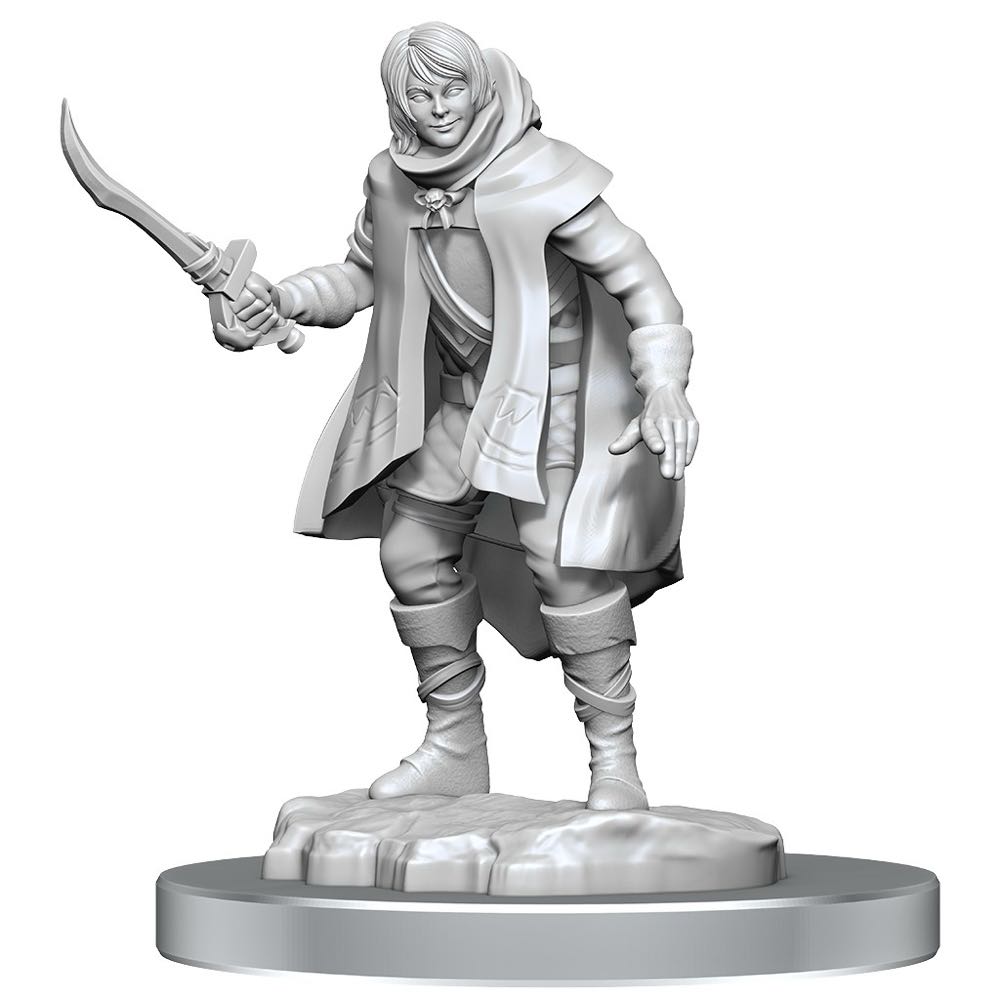 Nolzur’s Marvelous Miniatures: Elf Rogue & Half-elf Rogue Protégé - Dungeons & Dragons vinyl figure collectible [Barcode 634482905821] - Main Image 2