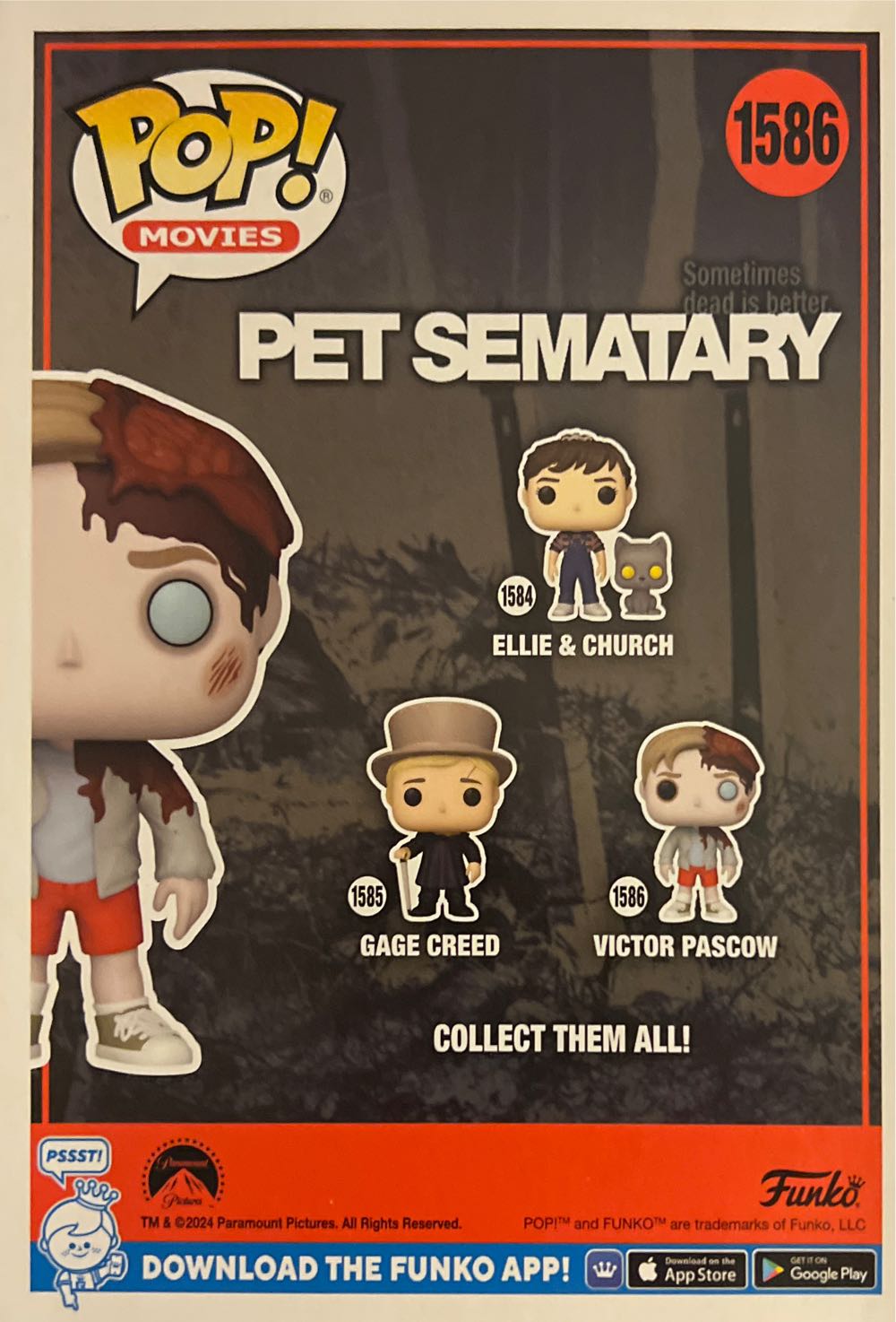 Victor Pascow  vinyl figure collectible [Barcode 889698807135] - Main Image 2