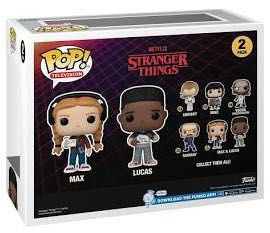 Max & Lucas - Stranger Things vinyl figure collectible [Barcode 889698801393] - Main Image 3