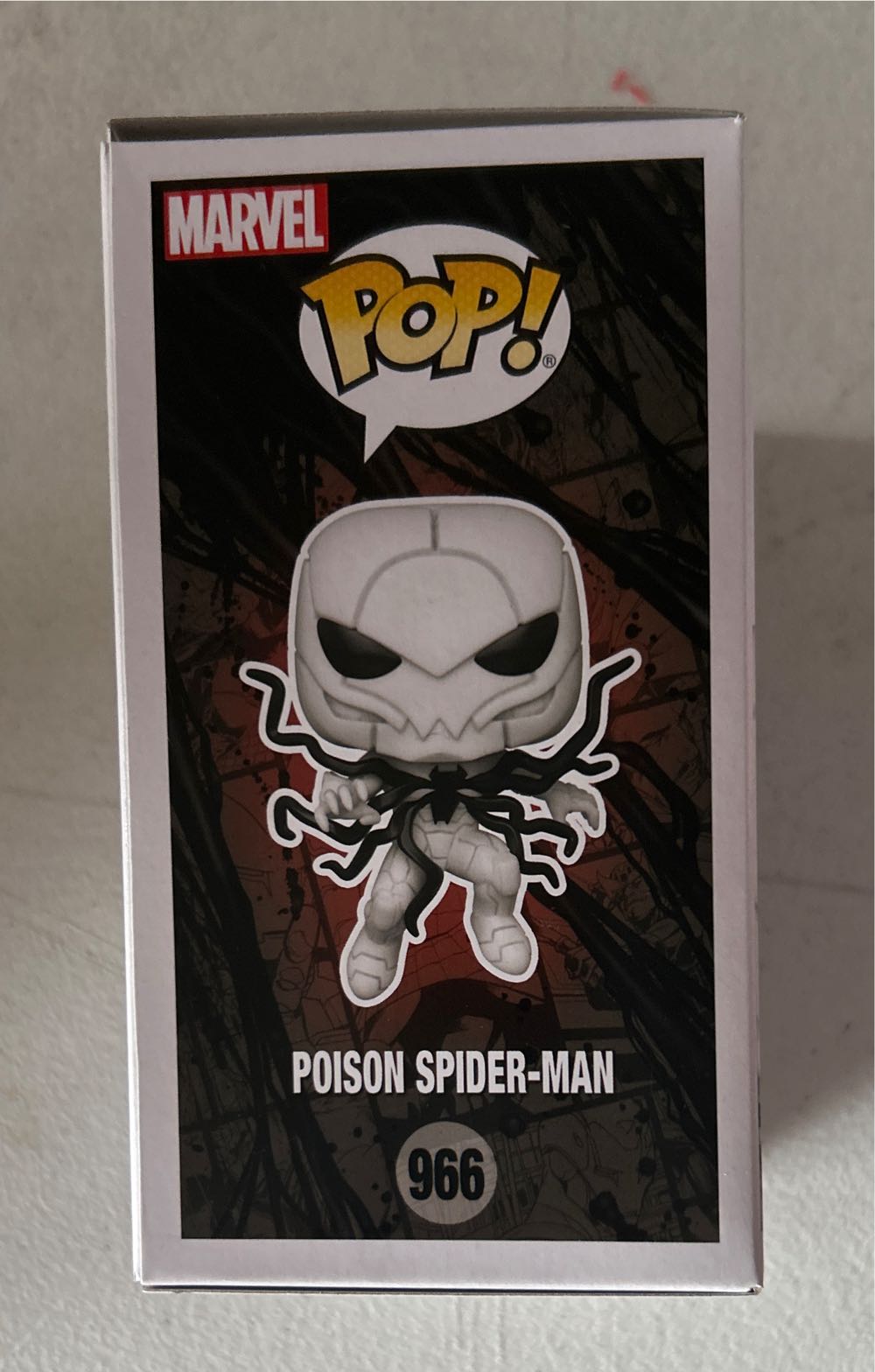 #966 MARVEL: Venom: Poison Spider-man (Entertainment Earth Exclusive) - Marvel Universe vinyl figure collectible [Barcode 889698607094] - Main Image 4