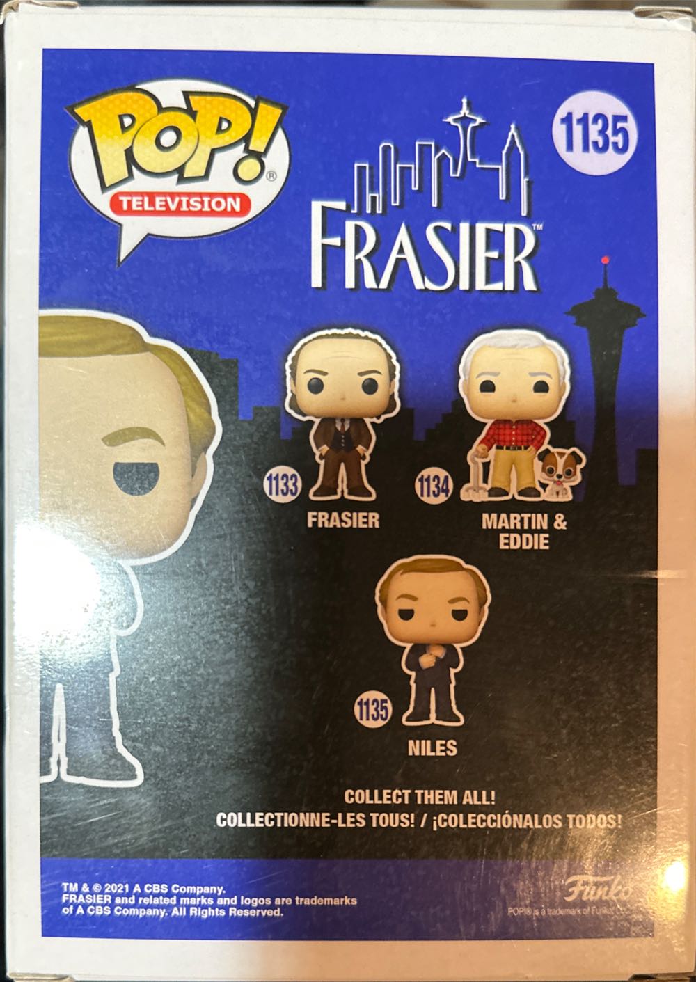 Niles Crane - Frasier vinyl figure collectible [Barcode 889698410441] - Main Image 2