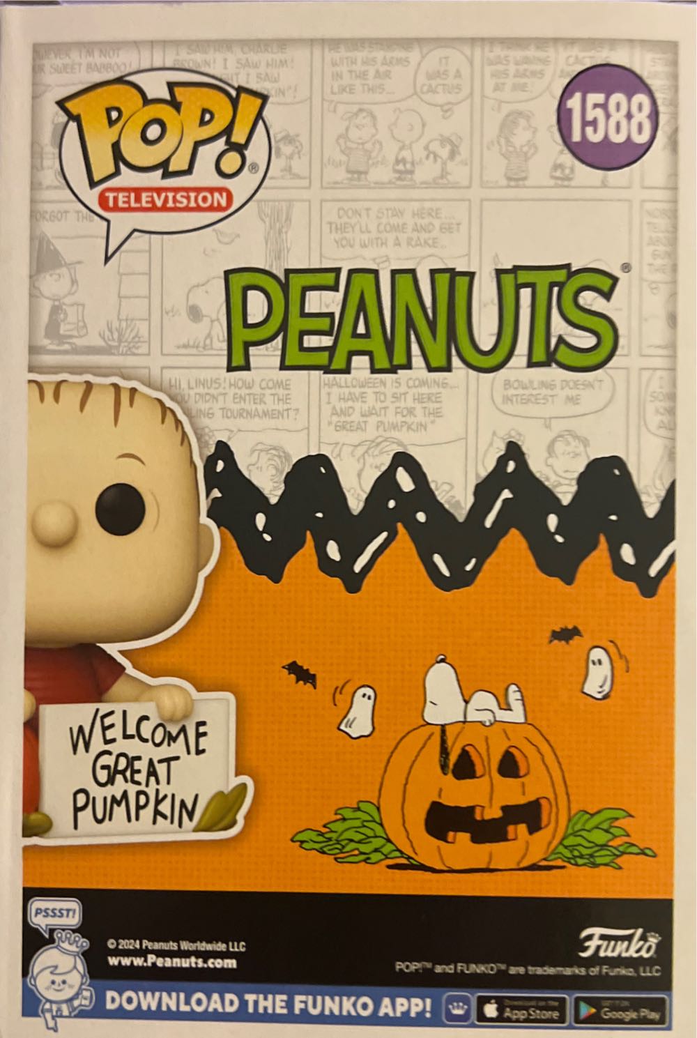 Linus - Peanuts vinyl figure collectible [Barcode 889698813686] - Main Image 3