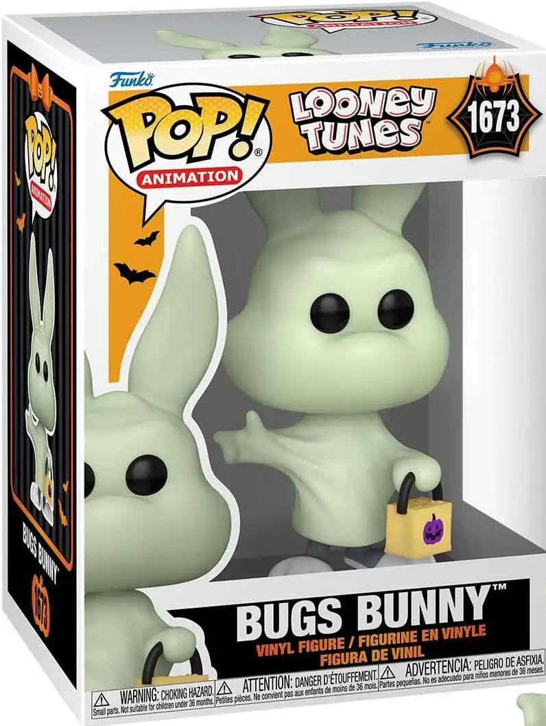 Bugs Bunny Halloween Ghost - Looney Tunes vinyl figure collectible [Barcode 889698808705] - Main Image 2