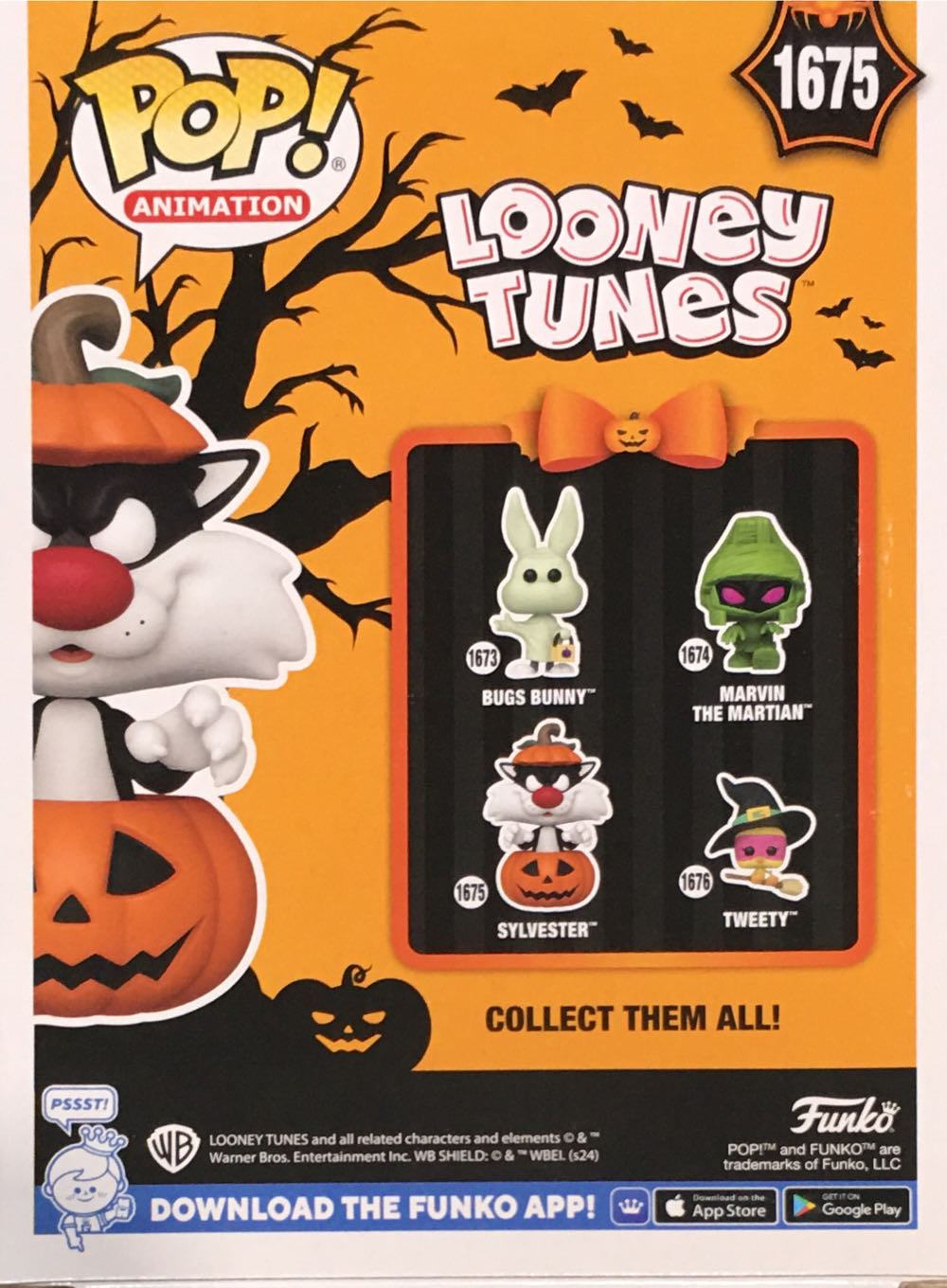 Sylvester - Looney Tunes vinyl figure collectible [Barcode 889698808729] - Main Image 2