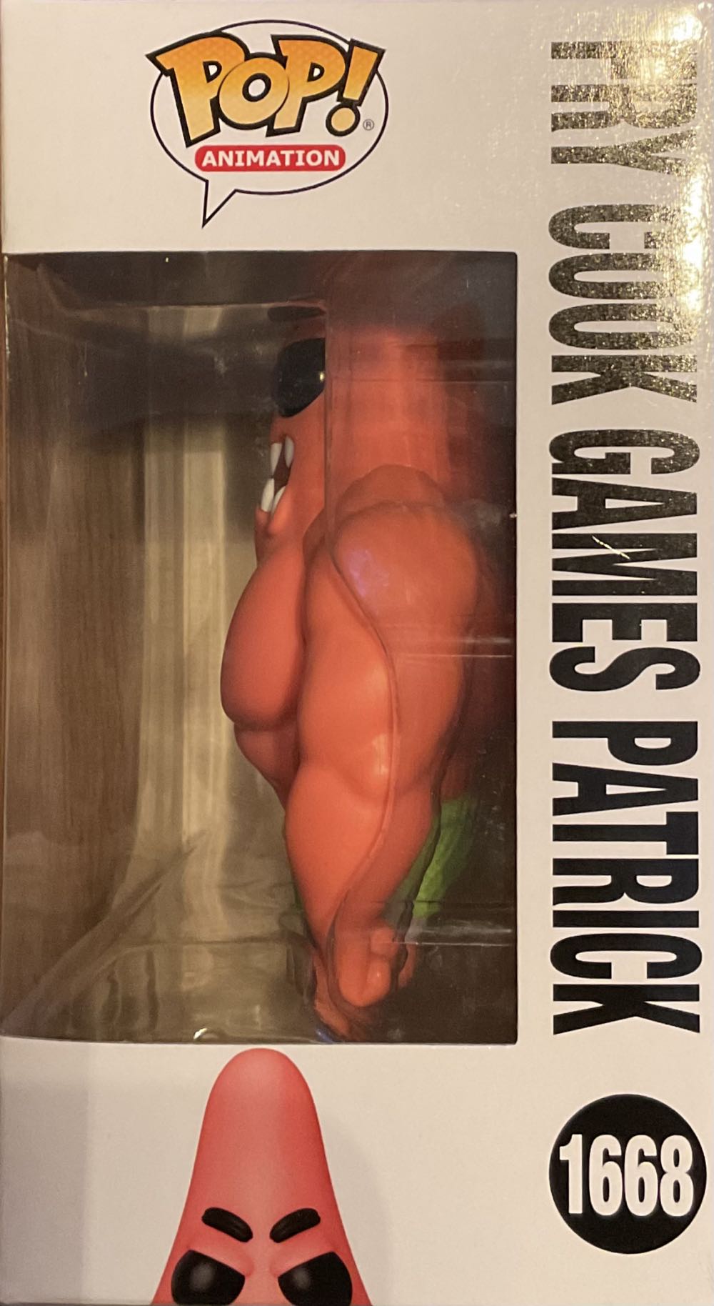 Funko Pop! Animation: Spongebob Squarepants 25th Anniversary Fry Cook Games Patrick - SpongeBob SquarePants vinyl figure collectible [Barcode 889698757362] - Main Image 3