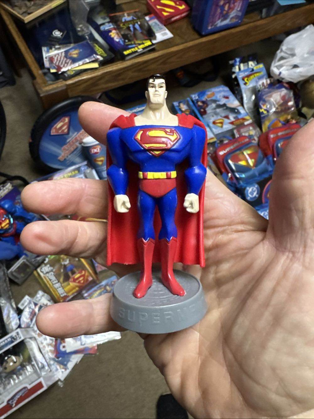 Justice League Dc Superheroes Year 10 Inch Tall Action Figure Superman  vinyl figure collectible [Barcode 027084038453] - Main Image 2