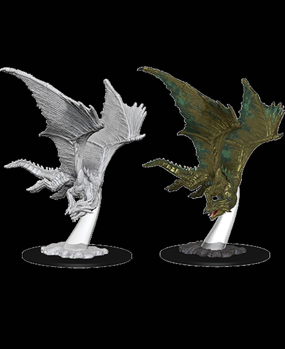 Nolzur’s Marvelous Miniatures: Young Bronze Dragon - Dungeons & Dragons vinyl figure collectible [Barcode 634482737101] - Main Image 4