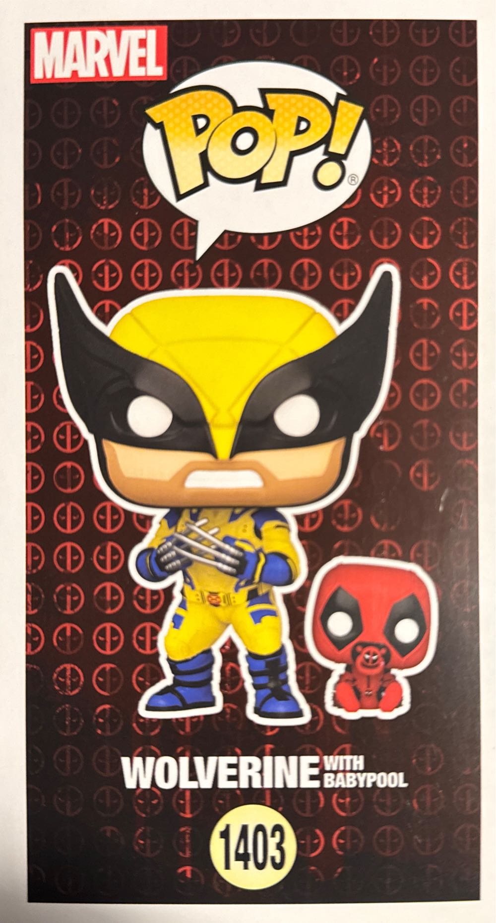 Wolverine (With Babypool) #1403 - Deadpool vinyl figure collectible [Barcode 889698823821] - Main Image 3