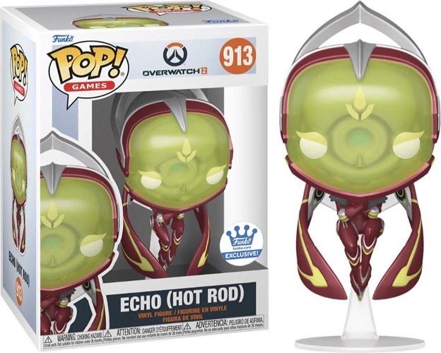 Echo (Hot Rod) - Overwatch vinyl figure collectible [Barcode 889698631600] - Main Image 2